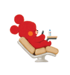 verb bear（個別スタンプ：15）