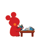 verb bear（個別スタンプ：23）