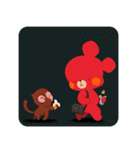 verb bear（個別スタンプ：32）