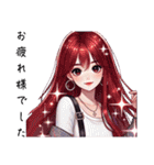 Sparkling Girls 1（個別スタンプ：7）