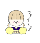 うす茶髪の女の子（個別スタンプ：6）