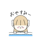 うす茶髪の女の子（個別スタンプ：8）