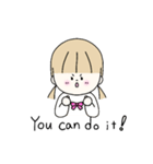 うす茶髪の女の子（個別スタンプ：13）