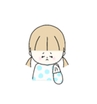 うす茶髪の女の子（個別スタンプ：15）
