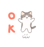 日常で使える！いろいろねこちゃんスタンプ（個別スタンプ：1）