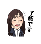 櫻井さんの挨拶スタンプ（個別スタンプ：15）