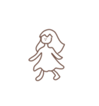 透けない変わったやつ（個別スタンプ：23）