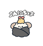 ワンむすび①（個別スタンプ：2）