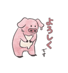 溶けるブタ（ポルコ）（個別スタンプ：6）