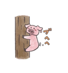 溶けるブタ（ポルコ）（個別スタンプ：31）