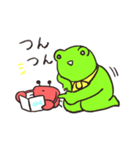 かえるとかにくん2（個別スタンプ：21）