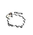 ゆるいキャラたち2 文字付き（個別スタンプ：2）
