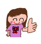 娘のかわいいスタンプ1（個別スタンプ：1）
