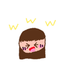 娘のかわいいスタンプ1（個別スタンプ：3）