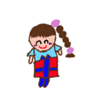 娘のかわいいスタンプ1（個別スタンプ：4）