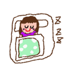 娘のかわいいスタンプ1（個別スタンプ：5）