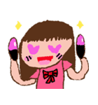 娘のかわいいスタンプ1（個別スタンプ：6）