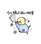 ぷくぷくインコの春一番（個別スタンプ：20）