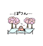 ぷくぷくインコの春一番（個別スタンプ：33）