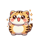 トラ猫の一日（個別スタンプ：3）