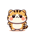 トラ猫の一日（個別スタンプ：5）