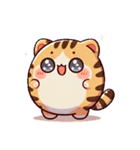 トラ猫の一日（個別スタンプ：6）