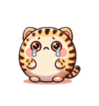 トラ猫の一日（個別スタンプ：7）