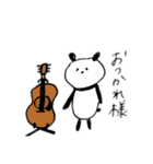 バンドマンパンダ（個別スタンプ：12）