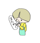 日々黄色い子（個別スタンプ：6）