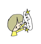 日々黄色い子（個別スタンプ：14）