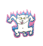 たつーにしなりのねこ（個別スタンプ：7）