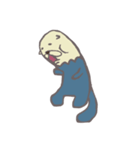 ラッコくんとおしゃべり②文字なし（個別スタンプ：3）