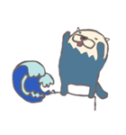 ラッコくんとおしゃべり②文字なし（個別スタンプ：6）