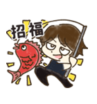 K日常の顔スタンプ（個別スタンプ：1）