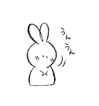 もちうさぎの日常【使いやすい】（個別スタンプ：3）