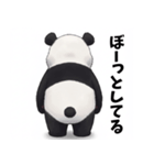 パンダのうしろ（個別スタンプ：1）