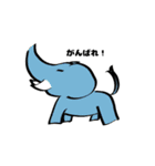ゆるいキャラたち3 文字付き（個別スタンプ：4）