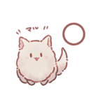 ねこっぽいぬ スタンプ（個別スタンプ：3）