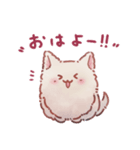 ねこっぽいぬ スタンプ（個別スタンプ：5）
