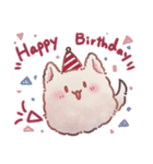 ねこっぽいぬ スタンプ（個別スタンプ：22）