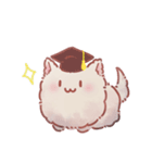 ねこっぽいぬ スタンプ（個別スタンプ：28）