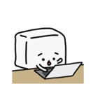 【動く】おとうふくんスタンプ5 〜春〜（個別スタンプ：18）