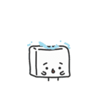 【動く】おとうふくんスタンプ5 〜春〜（個別スタンプ：22）