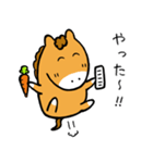 競馬好きのシンガリくん（個別スタンプ：21）