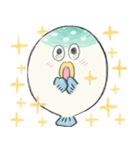 自己肯定感高いフグ（個別スタンプ：8）