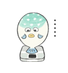 自己肯定感高いフグ（個別スタンプ：21）