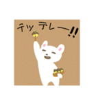 タコ焼きを食べるネコ（個別スタンプ：3）