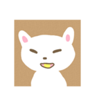 タコ焼きを食べるネコ（個別スタンプ：5）