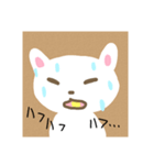 タコ焼きを食べるネコ（個別スタンプ：6）