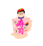 寿司小路ちゃんスタンプ（個別スタンプ：7）